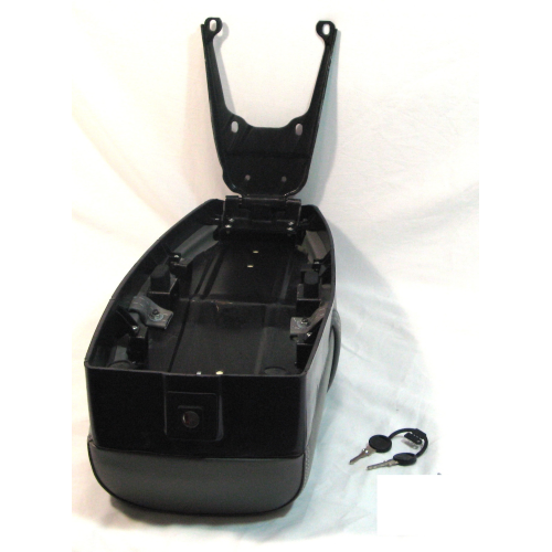 Sillín largo gris para VESPA PK XL con faldón 50 125