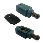 Interruptor de botón STOP negro NA para VESPA 50 90 125 150 200 SPECIAL S PRIMAVERA ET PK S PX PE ro 181878 para modelos sin intermitentes