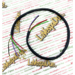 Kit cavetti impianto elettrico ripristino devio luci commutatore lato frecce VESPA 80 125 150 200 PX PE prima serie con frecce prodotto artigianale italiano