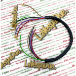Kit cavetti impianto elettrico ripristino devio luci commutatore VESPA 50 SPECIAL R prodotto artigianale Italiano