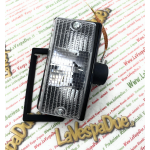 FRECCIA BIANCA INDICATORE SIEM NERA ANTERIORE DESTRA PER VESPA PX 80 100 125 150 200 E ARCOBALENO ETS T5 r.o. 583083