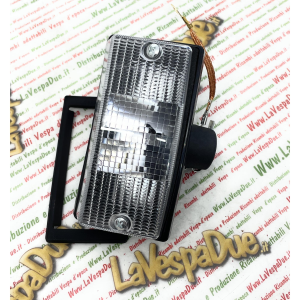 WHITE ARROW INDICATOR SIEM BLACK FRONT RIGHT FOR VESPA PX 80 100 125 150 200 E ARCOBALENO ETS T5 ro 583083