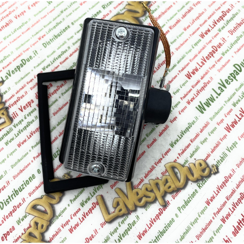 WHITE ARROW INDICATOR SIEM BLACK FRONT RIGHT FOR VESPA PX 80 100 125 150 200 E ARCOBALENO ETS T5 ro 583083