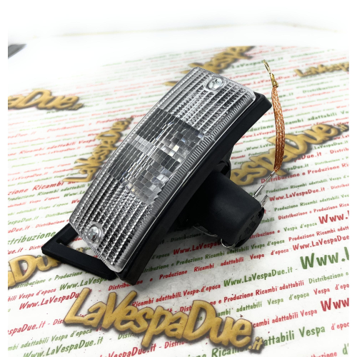 WHITE ARROW INDICATOR SIEM BLACK FRONT RIGHT FOR VESPA PX 80 100 125 150 200 E ARCOBALENO ETS T5 ro 583083