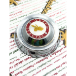 Calotta coppa centrale cromata Vintage VESPA ITALIA cerchio ruota da 8" per VESPA e APE V1 V15 V30 VM VN VB1 VL VNB VBB VBA