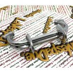 Protezione paraurti per VESPA dal 1948 agli anni 60 in alluminio lucidato sotto targa posteriore accessorio vintage adattabile anche a parafango anteriore