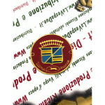 Scudetto Ø 29 mm emblema logo Vintage in alluminio ULMA FRANCE da applicare su accessori VESPA da incollare o rivettare Ø 29 mm