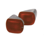Coppia Frecce posteriori complete Arancio per ciclomotore PIAGGIO FREE FL MY r.o. 292026 292027 292858 292859 298441 298442