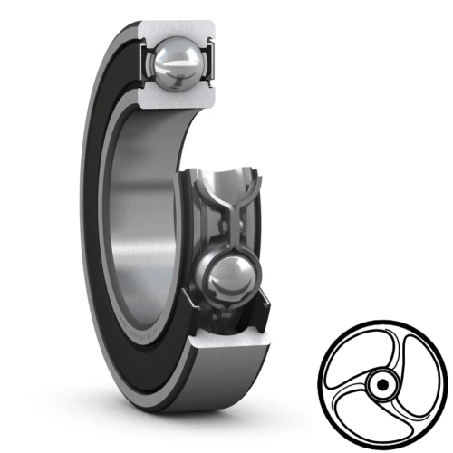 Cuscinetto SKF 6303-2RSH 17X47X14  