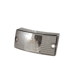 CORPO LENTE FUME NERA SIEM ANTERIORE DESTRA PER LAMPEGGIATORE / FRECCIA PER VESPA 80 125 150 200 PX PE ARCOBALENO T5 PK ETS 