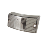 CORPO LENTE FUME NERA SIEM ANTERIORE SINISTRA PER LAMPEGGIATORE / FRECCIA PER VESPA 80 125 150 200 PX PE ARCOBALENO T5 PK ETS 