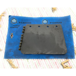 Coppia paraspruzzi con bottoni per ruote posteriori per APE MP fondo di magazzino NOS r.o. 154687 