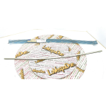 1 Bordino in plastica cromata in meral per PIAGGIO BOXER per coprigiunto centrale telaio nuovo ORIGINALE PIAGGIO nos bordo r.o. 442971