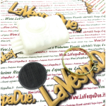 Carburetor Air Filter Box for PIAGGIO BOXER first series in original white plastic PIAGGIO nos complete with clamp ro 123012