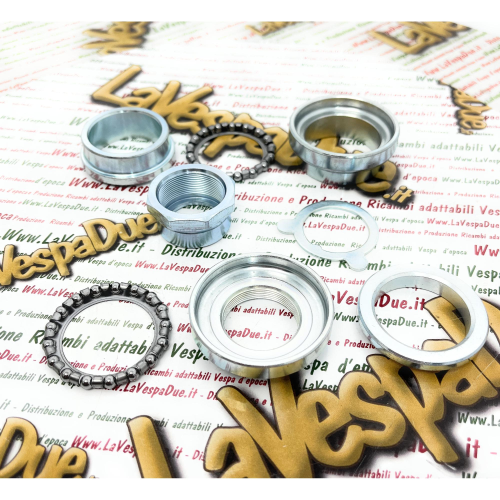 Gruppo Ralle Kit Serie Calotte Sterzo per PIAGGIO 50 BOSS BRAVO 3 ERRE 2 SI FL2 MIX SUPERBRAVO 3 r.o. 190823 498395 564746 249324 1908234