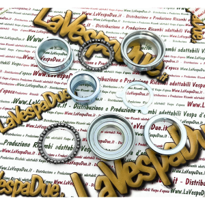 Gruppo Ralle Kit Serie Calotte Sterzo per PIAGGIO 50 BOSS BRAVO 3 ERRE 2 SI FL2 MIX SUPERBRAVO 3 r.o. 190823 498395 564746 249324 1908234