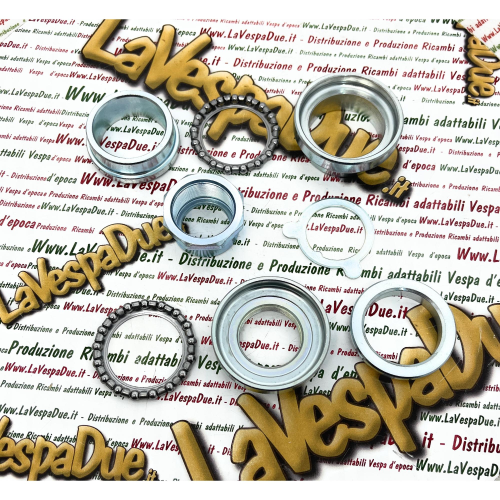 Gruppo Ralle Kit Serie Calotte Sterzo per PIAGGIO 50 BOSS BRAVO 3 ERRE 2 SI FL2 MIX SUPERBRAVO 3 r.o. 190823 498395 564746 249324 1908234