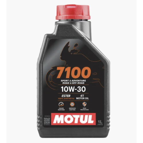 Aceite de motor para motos, scooters y vespas 4T MOTUL 7100 10/30 10W 30 4T 100% sintético