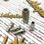 5er-Set Schnellkupplungen für 1/4-Zoll-Luftschlauch. Schnelle und einfache Kupplungen für Luftkompressoren, für Luftpistolen, für verschiedene Anwendungen, VESPA, APE, LAMBRETTA