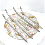 Serie strisce pedana listelli in alluminio per APE 150 B AB2T AB3T AB4T dal 1954 al 1956 prodotto italiano artigianale