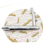 Chrom-Raketen-Torpedo-Auspuff für VESPA 98 125, niedrige Scheinwerferstange, Getriebe, italienische Handwerkskunst