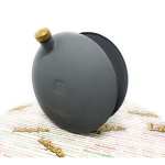 Serbatoio benzina di riserva supplementare adattabile VESPA con ruota da 8" centro pedana con coppone