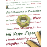 Tuerca de fijación del tambor de la rueda delantera para VESPA 125 150 200 PX PE T5 primera serie SPRINT VELOCE TS VBB VNB años 60 en adelante