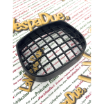 Rejilla de protección contra piedras para faro delantero para PIAGGIO CIAO PX color negro en material plástico resistente