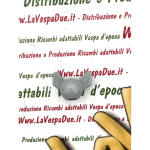 Dado galletto M4 mm fissaggio scatola filtro aria per VESPA 125 V11T adattabile V12T a V15T con filetto 4 mm