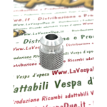 Ghiera inferiore porta gommino per cavo contachilometri VESPA 50 90 125 150 160 180 200 APE in alluminio