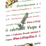 Vite fissaggio contachilometri per VESPA 50 90 V5A1T V5SA1T V9A1T lunghezza totale 25 mm