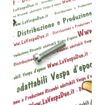 Vite per fissaggio contachilometri VESPA 150 GS VS1T con testa a taglio in metallo zincato lunghezza 25 mm