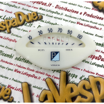 Quadrante contachilometri 110 km/h per VESPA 125 VNL2T 150 VLB1T VEGLIA BORLETTI fondo base per contachilometro a ventaglio con scatola stampata in metallo