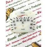 Quadrante contachilometri 90 km/h per VESPA 125 VNA1T VNA2T VNB1T VNB2T VEGLIA BORLETTI fondo base per contachilometro In plastica con fondo bianco 