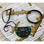 Kit revisione contachilometri cornice nera VESPA 80 125 150 200 PK XL PE PX ARCOBALENO MILLENNIUM 