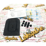 Portatarga in plastica con viti per VESPA 50 L R N PK HP XL SPECIAL Ciclomotore PIAGGIO CIAO SI BRAVO BOXER  per targhe vecchie r.o. 445106 targhino