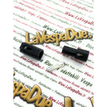 Sicherungshalter zum Aufstecken auf Bordnetzkabel für VESPA 80 125 150 180 200 APE aus schwarzem Kunststoff komplett mit Sicherung