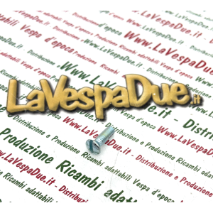 Vis à tête fraisée zinguée pour fixation du couvercle de cuve de carburateur pour VESPA 98 V98T 125 V1 V15 V30 V33 VU1 VM VN 150 VL VGL VB1 VS GS APE 125 A1 A15 150 AB AC PENTAR