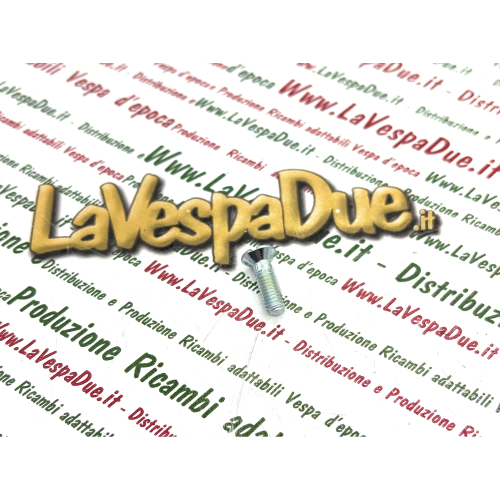 Vis à tête fraisée zinguée pour fixation du couvercle de cuve de carburateur pour VESPA 98 V98T 125 V1 V15 V30 V33 VU1 VM VN 150 VL VGL VB1 VS GS APE 125 A1 A15 150 AB AC PENTAR