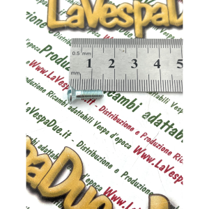 Vis à tête fraisée zinguée pour fixation du couvercle de cuve de carburateur pour VESPA 98 V98T 125 V1 V15 V30 V33 VU1 VM VN 150 VL VGL VB1 VS GS APE 125 A1 A15 150 AB AC PENTAR