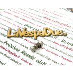 Schraubbolzen M 5 mm mit Mutter und Unterlegscheibe zur Befestigung von Ständerhalterungen für VESPA 125 V11T bis V15T V30T bis V33T mit Vernickelung