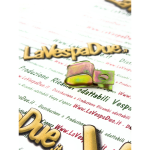 Piastrina fascetta per ancoraggio cavo bobina esterna su copriventola cuffia motore per VESPA 50 90 125 PRIMAVERA ET3 SPECIAL SS r.o. 216983