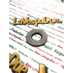 Rondella piana rasamento frizione 33.85 x 15 x 3.66 per VESPA 125 VM1T VM2T VN1T VN2T VNA 150 VL1T VL2 VL3T GL VB1T APE 150 AB AC1T AC2T con tempera rettificata