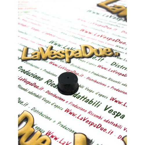 Tapa cerradura eje palanca embrague VESPA 50 90 125 NLR SS SPECIAL PK S XL N adaptable HP FL V en caucho negro