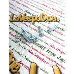Kit 3 viti di fissaggio e supporto targa per VESPA 98 125 150 V1T V15T V30T V33T VU1T VN1T VN2T VM1T VM2T VNA VNB VL VB1T VBA VBB GS VS