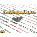 Dado galletto in alluminio per prigioniero fanalino posteriore VESPA 125 V30T V33T VU1T VM1T VM2T VN1T VN2T VNA VNB VNC1 150 VL GL VB1T VBA1T VBB GS VS 160 VSB1T