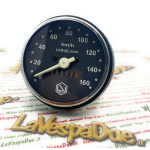Échelle de compteur de vitesse chromée 160 km/h LVDUE pour VESPA 50 125 PK S SS avec joint ro 179151 178864 196894 196895 196905 197019
