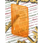 Corpo luminoso lente freccia posteriore sinistra SIEM VESPA PK 50 125 XL FL HP 2 AUTOMATICA PLURIMATIC N r.o. 234774