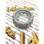 Auspuffkrümmerring aus Aluminium für VESPA 150 GS VS2T VS3T VS4T VS5T Schalldämpfer aus Aluminium mit Gewinde