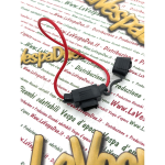 Portafusibile a lama mini blade tipo piccolo fuse miniblade 6 12 24 Volt per VESPA APE LAMBRETTA FIAT auto moto scooter